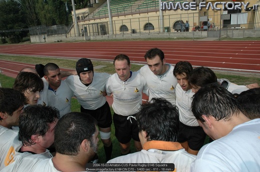 2004-10-03 Amatori-CUS Pavia Rugby 0146 Squadra